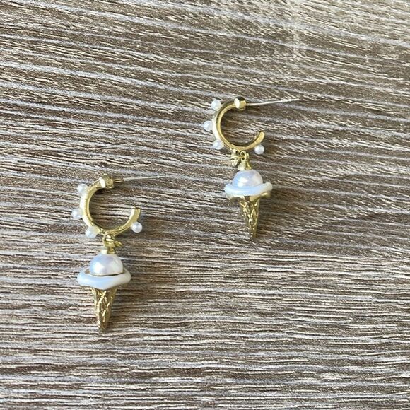 Trendy ice cream earrings N174 - Picture 3 of 4